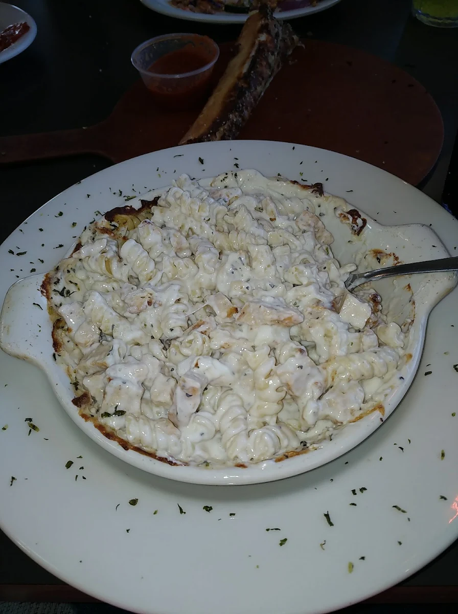 Oven-Baked Chicken Alfredo Pasta