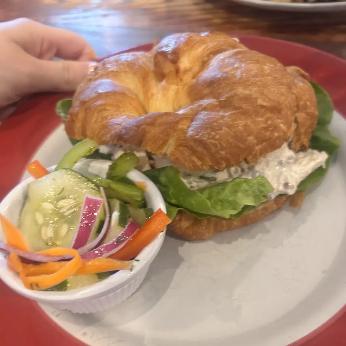 Miss Rosa's Chicken Salad Croissant