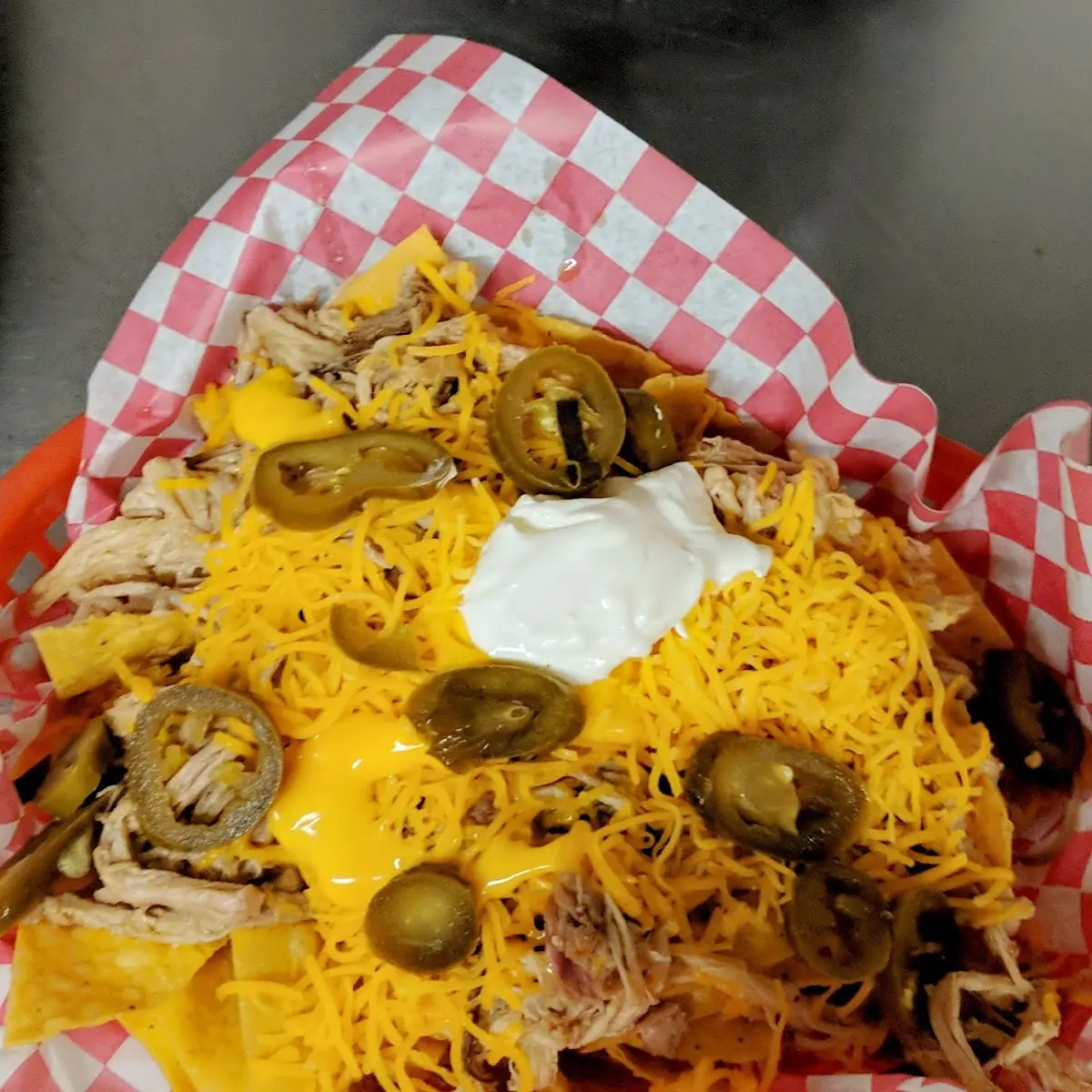 BBQ Pork Nachos