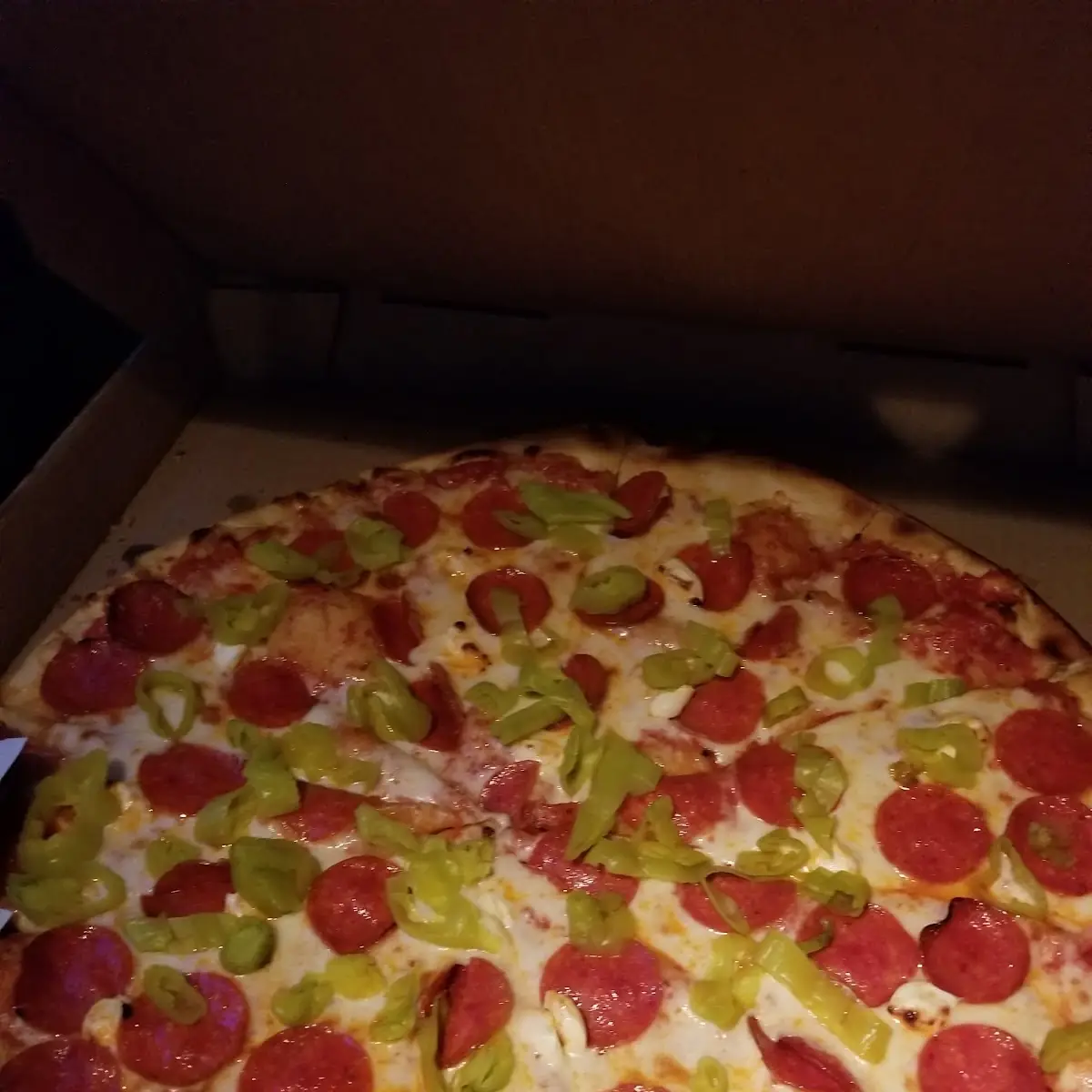 Pepperoni and Cream Cheese Pizza