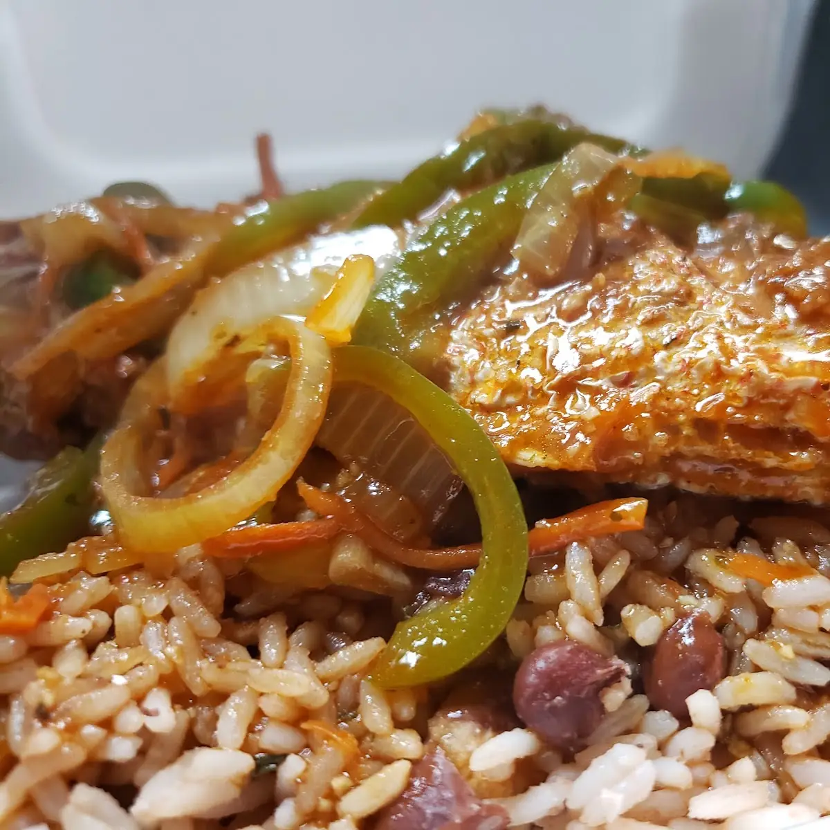 Brown Stew Fish