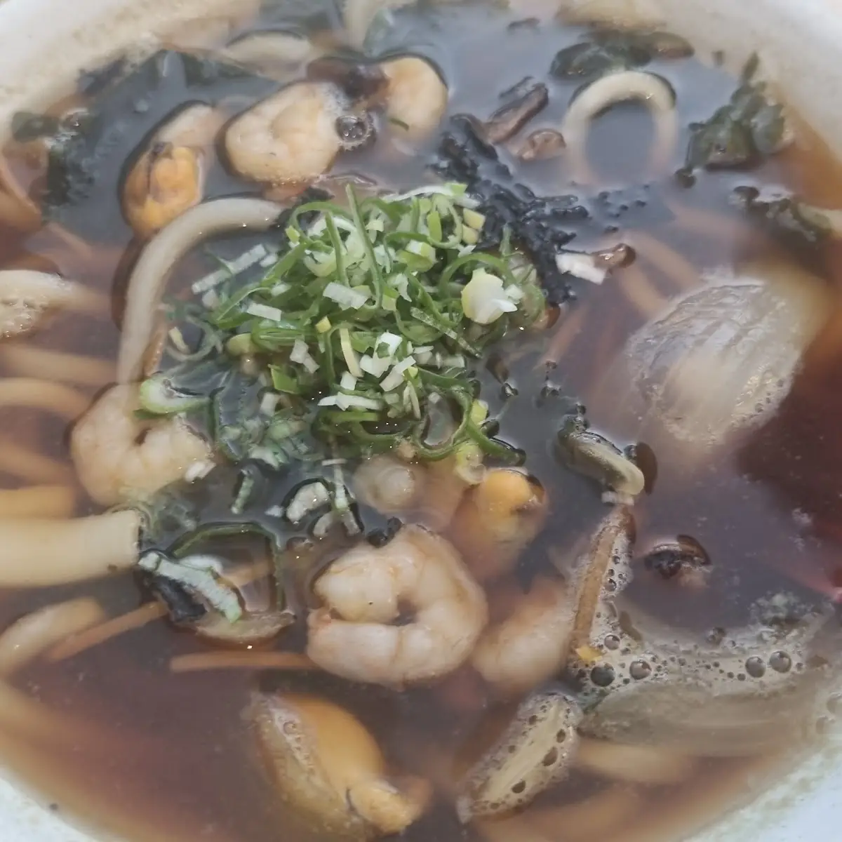 Seafood Udon Soup