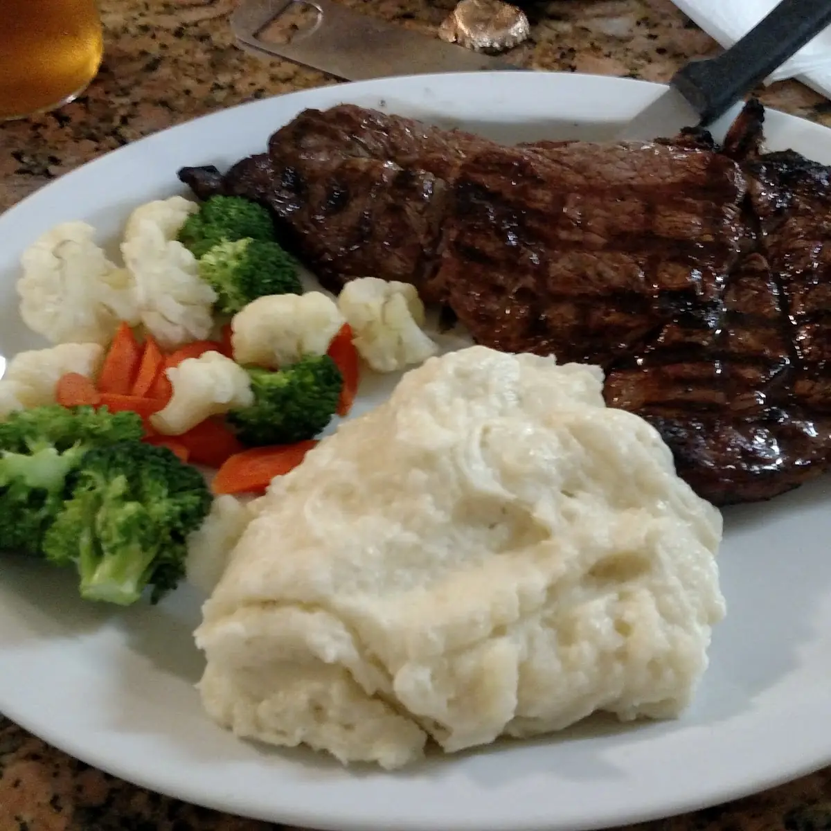 New York Steak Mashed