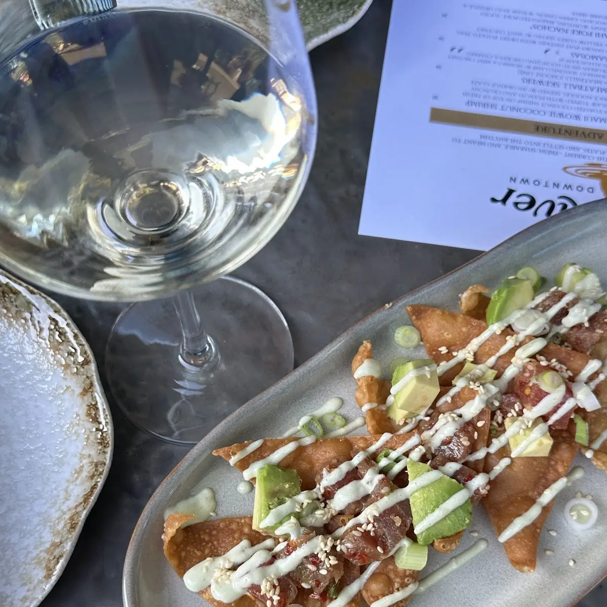Ahi Tuna Nachos