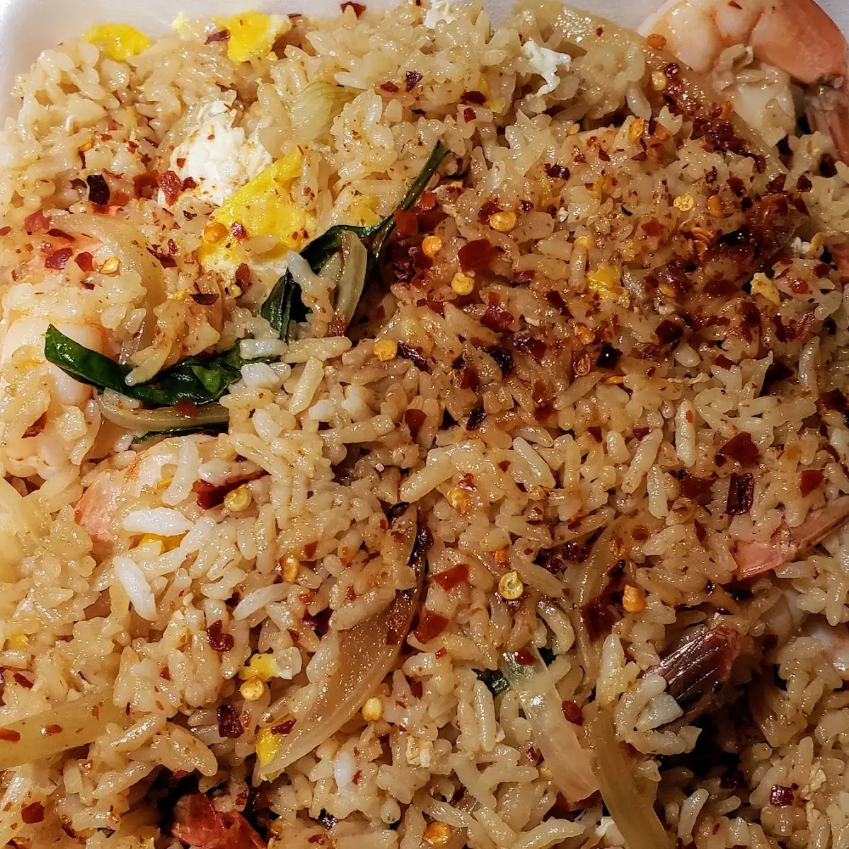 Basil Shrimp Fried Rice
