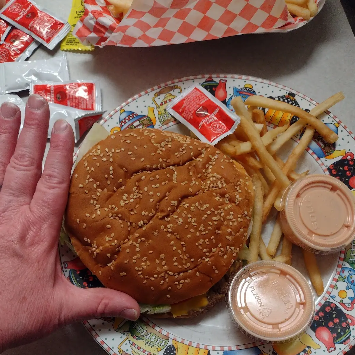 Miner's Burger Combo
