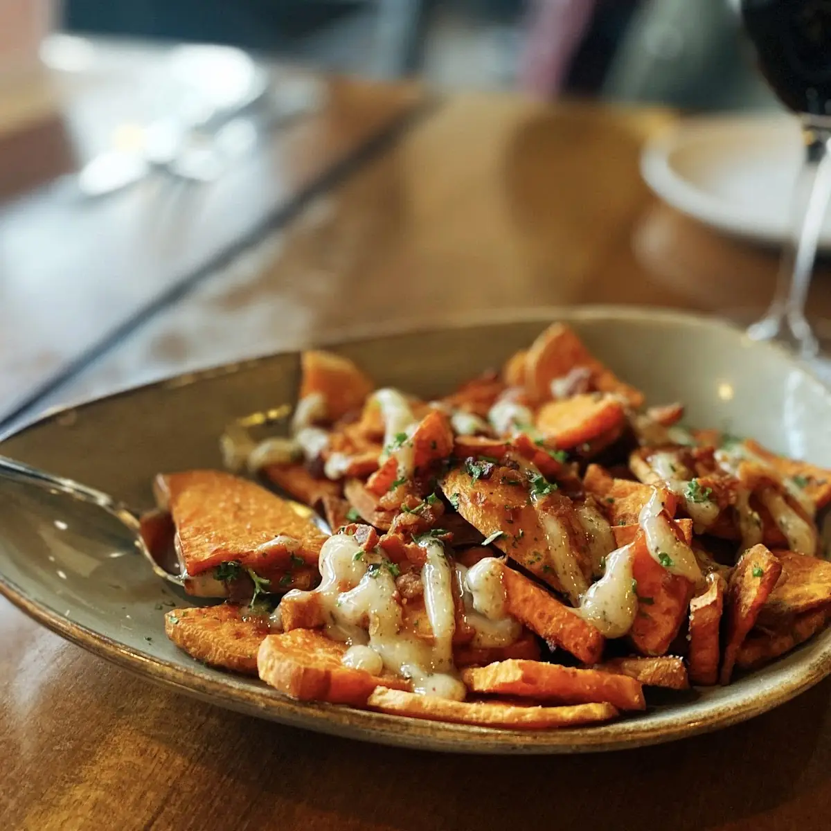 Sweet Potato Bravas