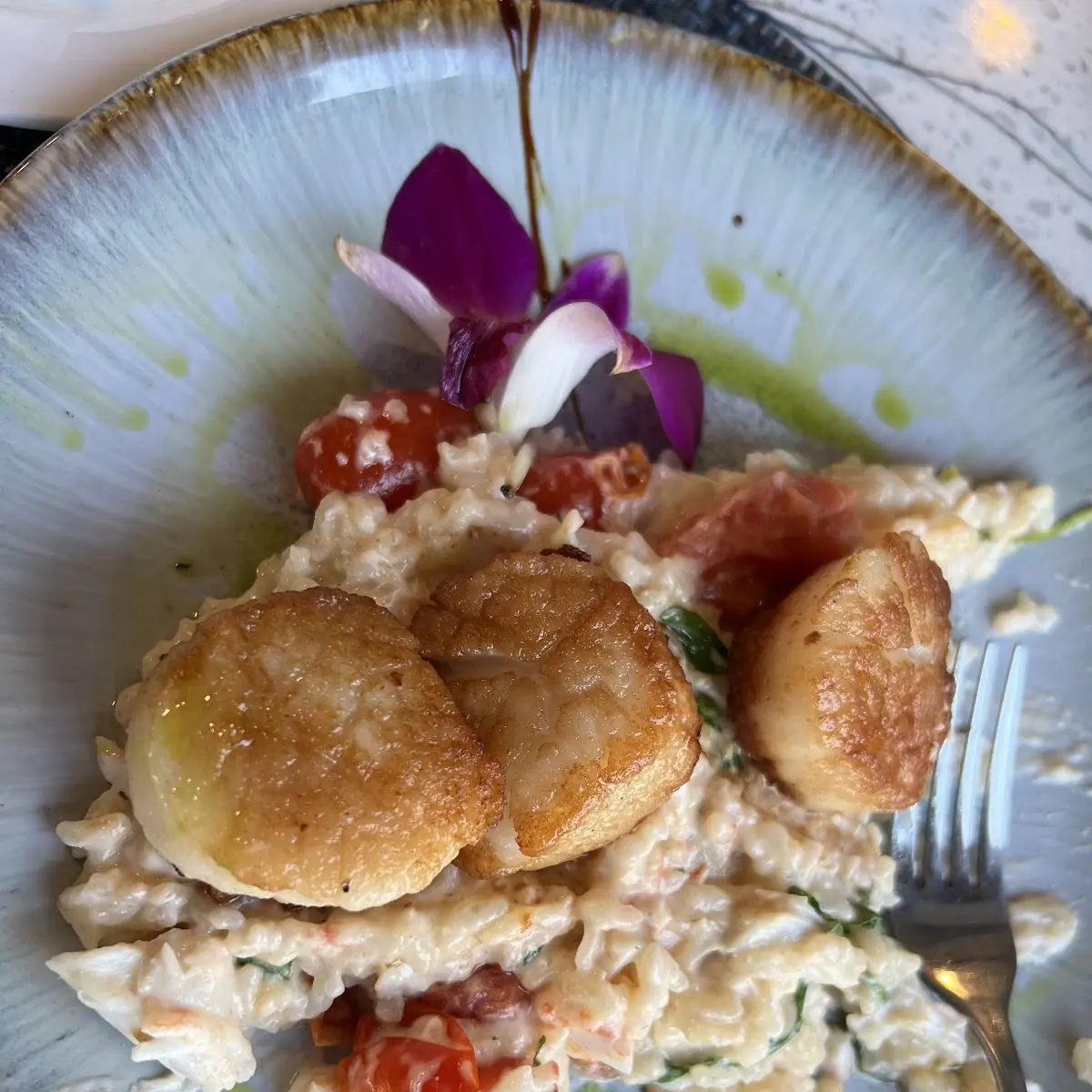 Seared NJ Sea Scallops