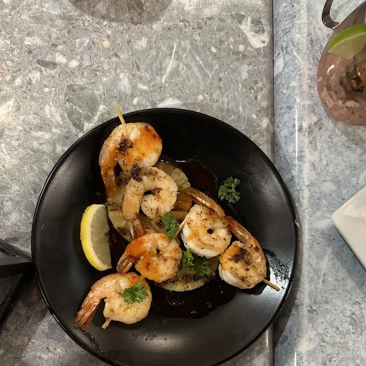 Grilled Shrimp Skewers