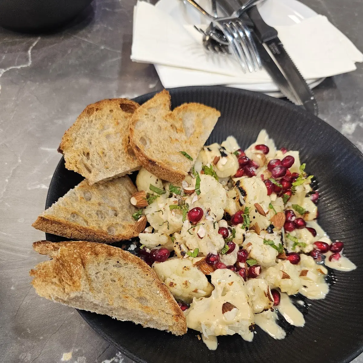 G &G Smashed Chickpea Salad