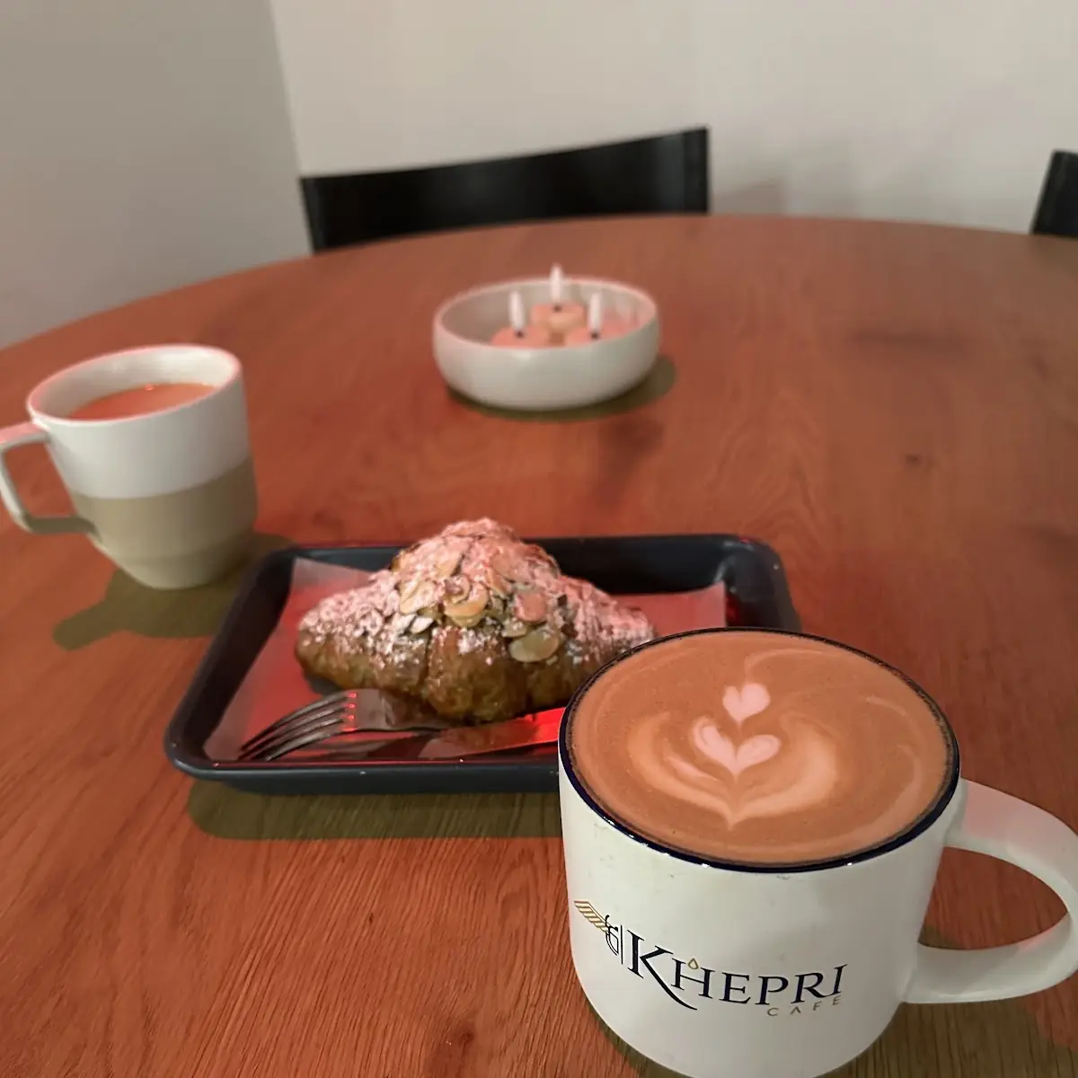 Mocha and Almond Croissant