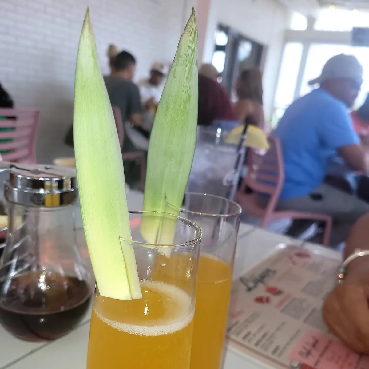 Passion Fruit Mimosas
