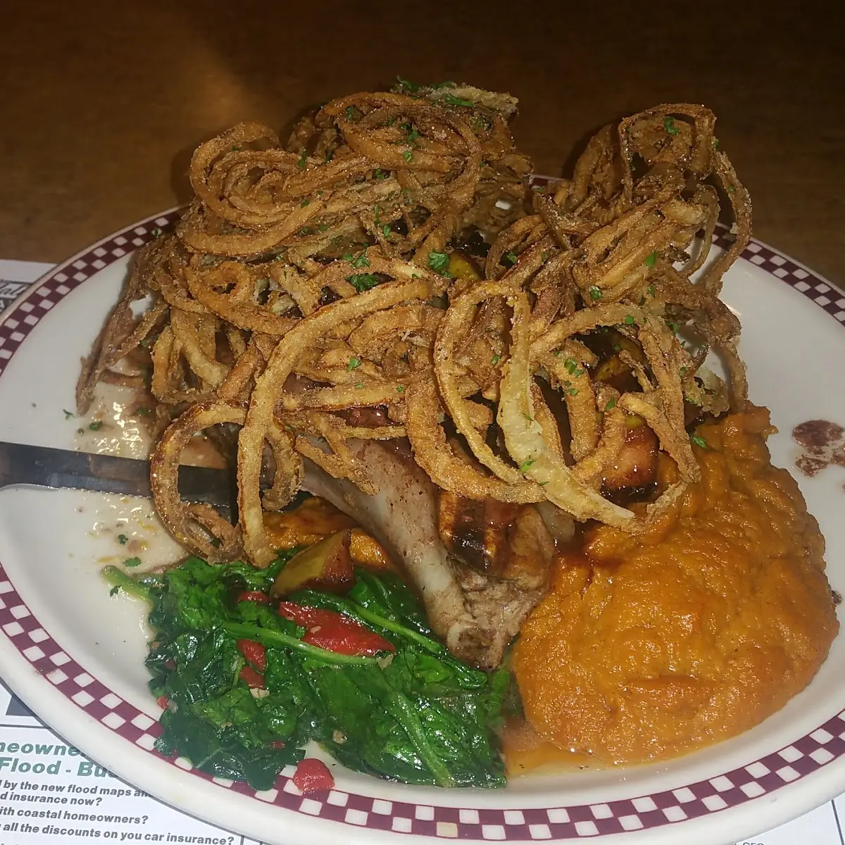 Stuffed Pork Chop