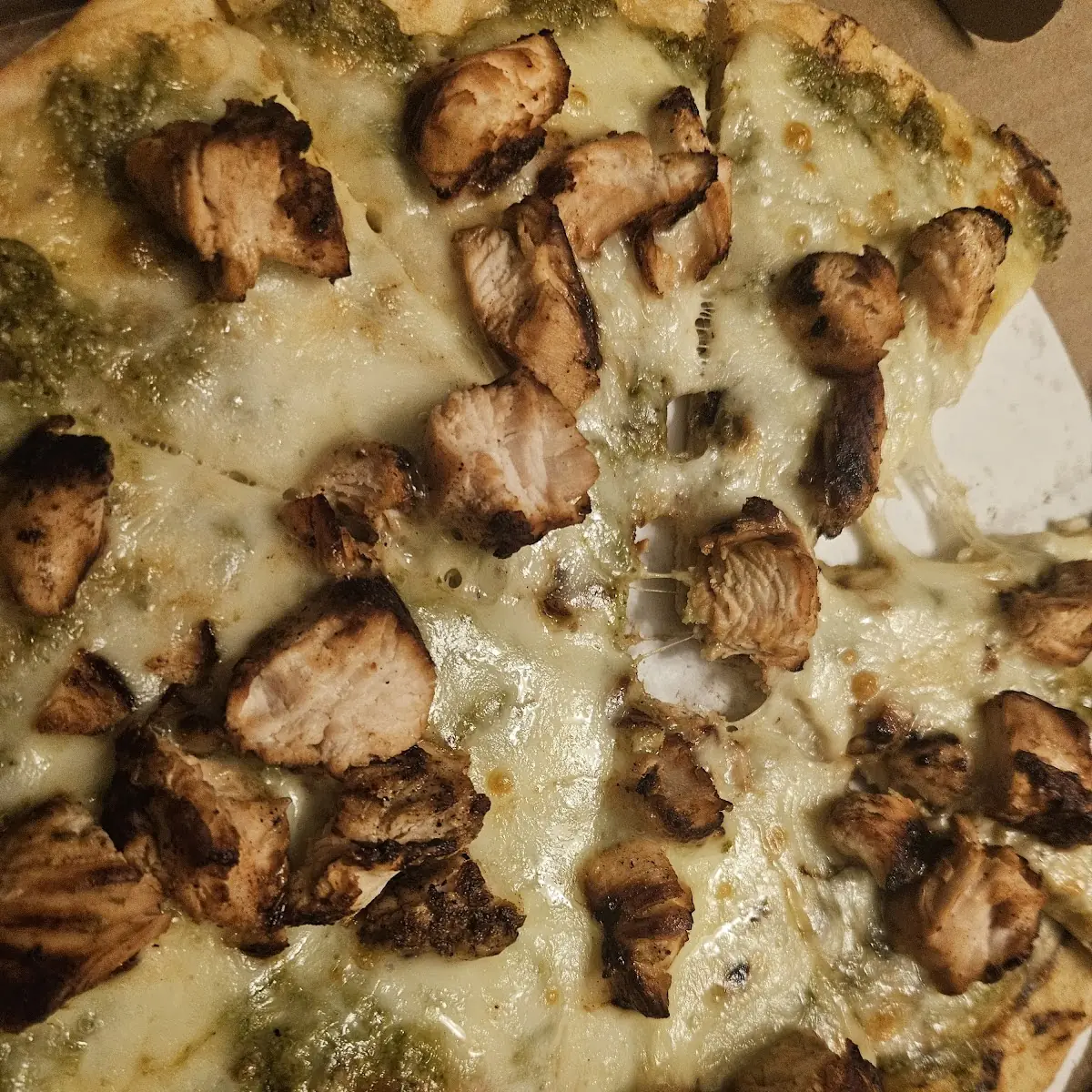 Chicken Pesto Pizza