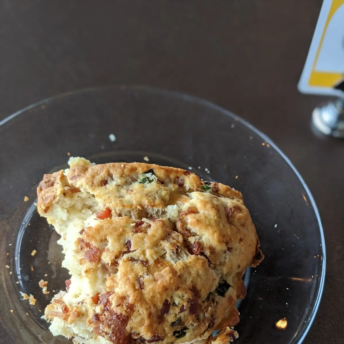 Savory Scone Bacon Cheddar Chives