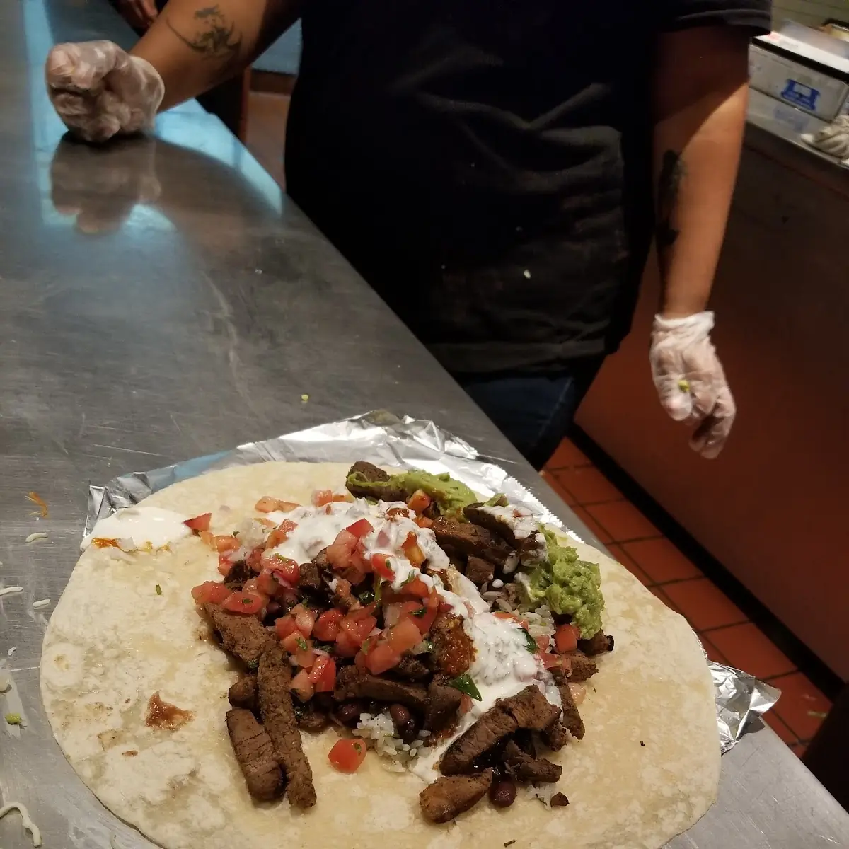 Carne Asada Burrito