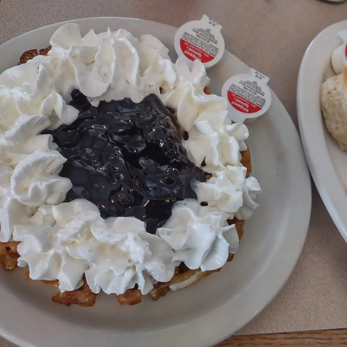 Blueberry Belgian Waffle