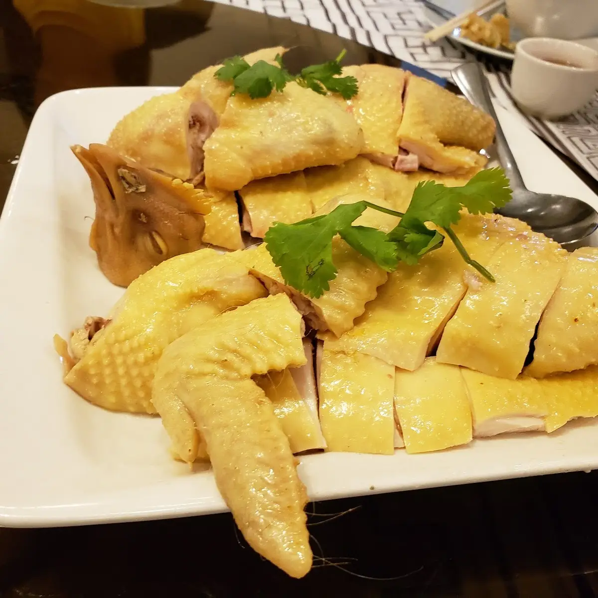 Steamed Chicken