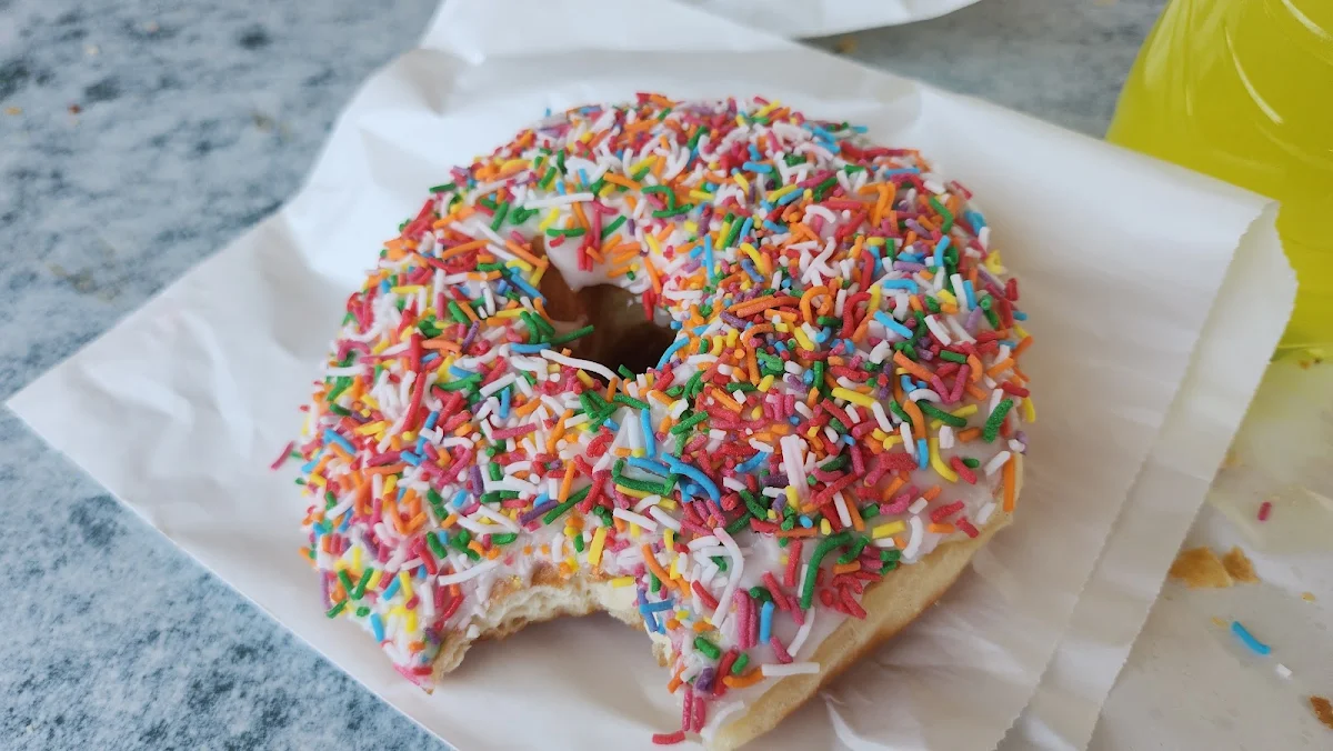 Sprinkle Donut, Kiplings Bakery
