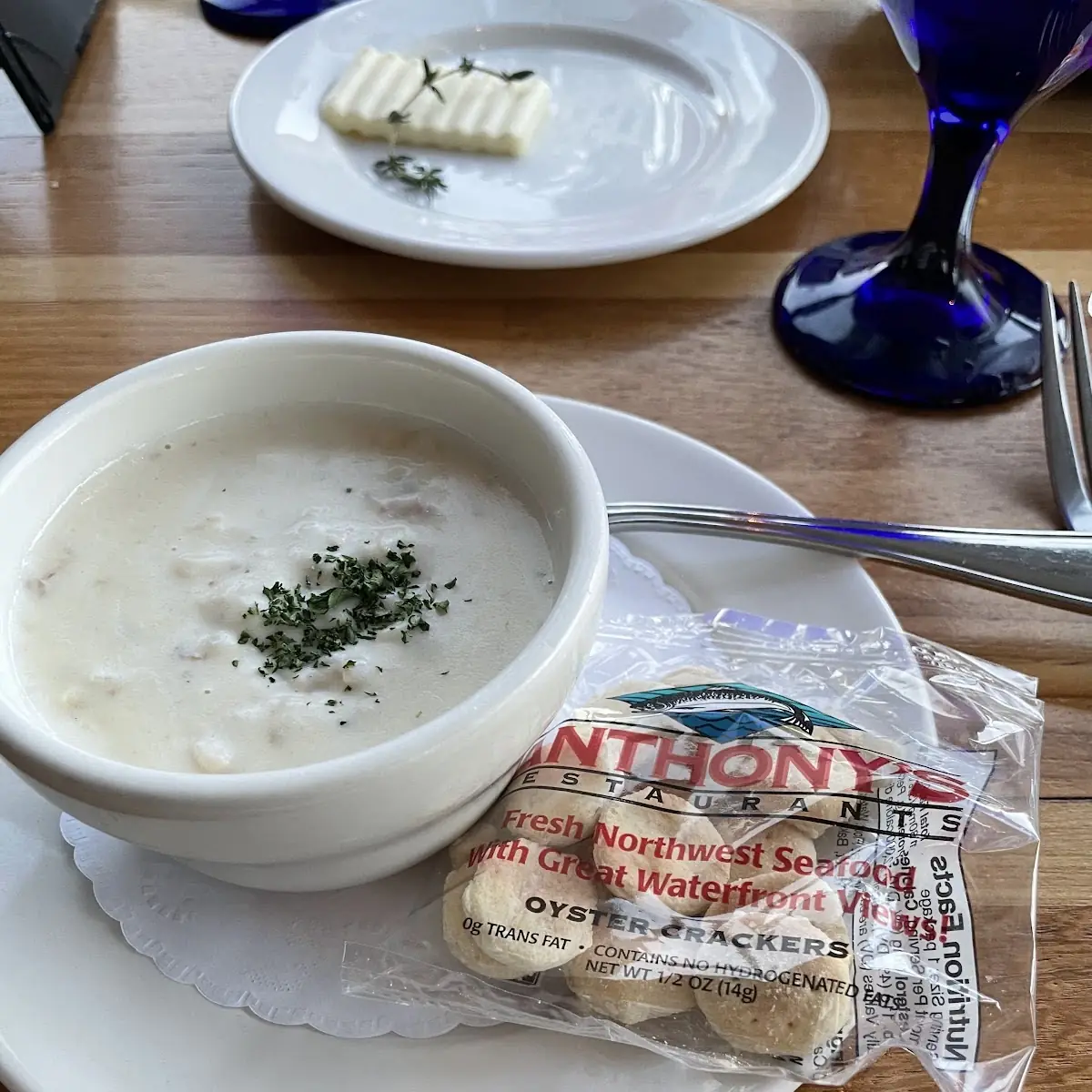 Small Dungeness Crab Salad & Chowder