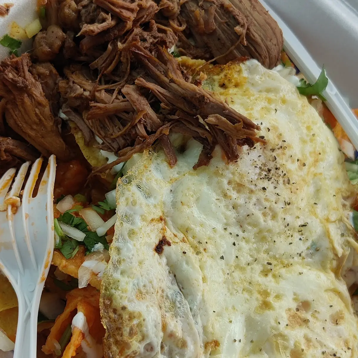 Steak Asada Egg Rice and Bean