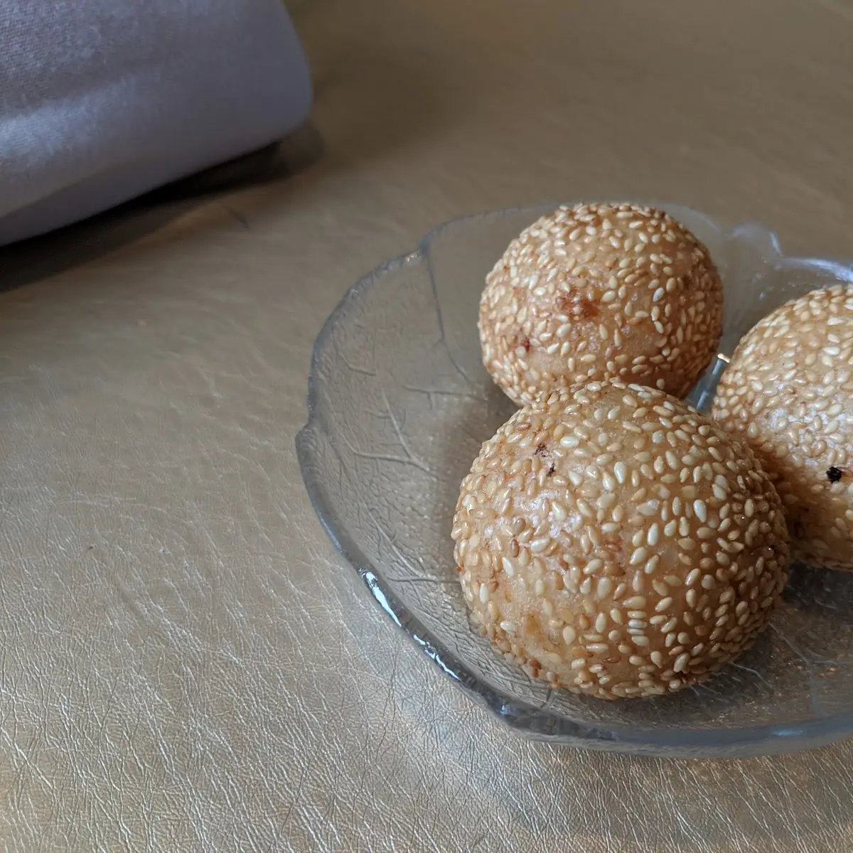 Deep Fried Seasame Balls