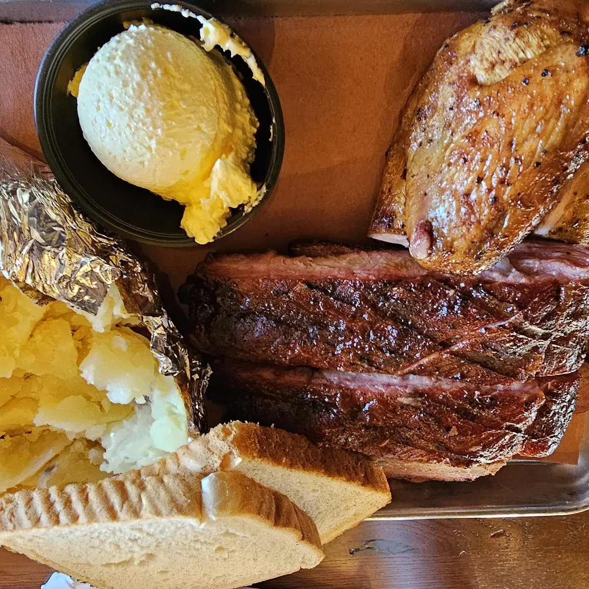 Rustler Rib Eye Steak & Baker