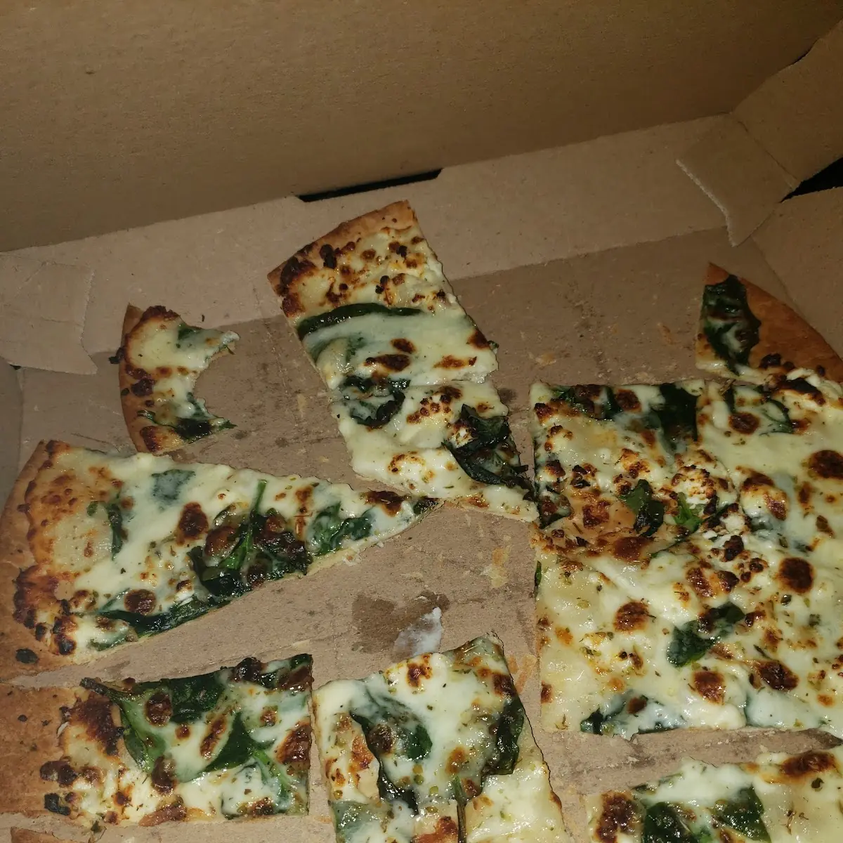 Spinach Pizza
