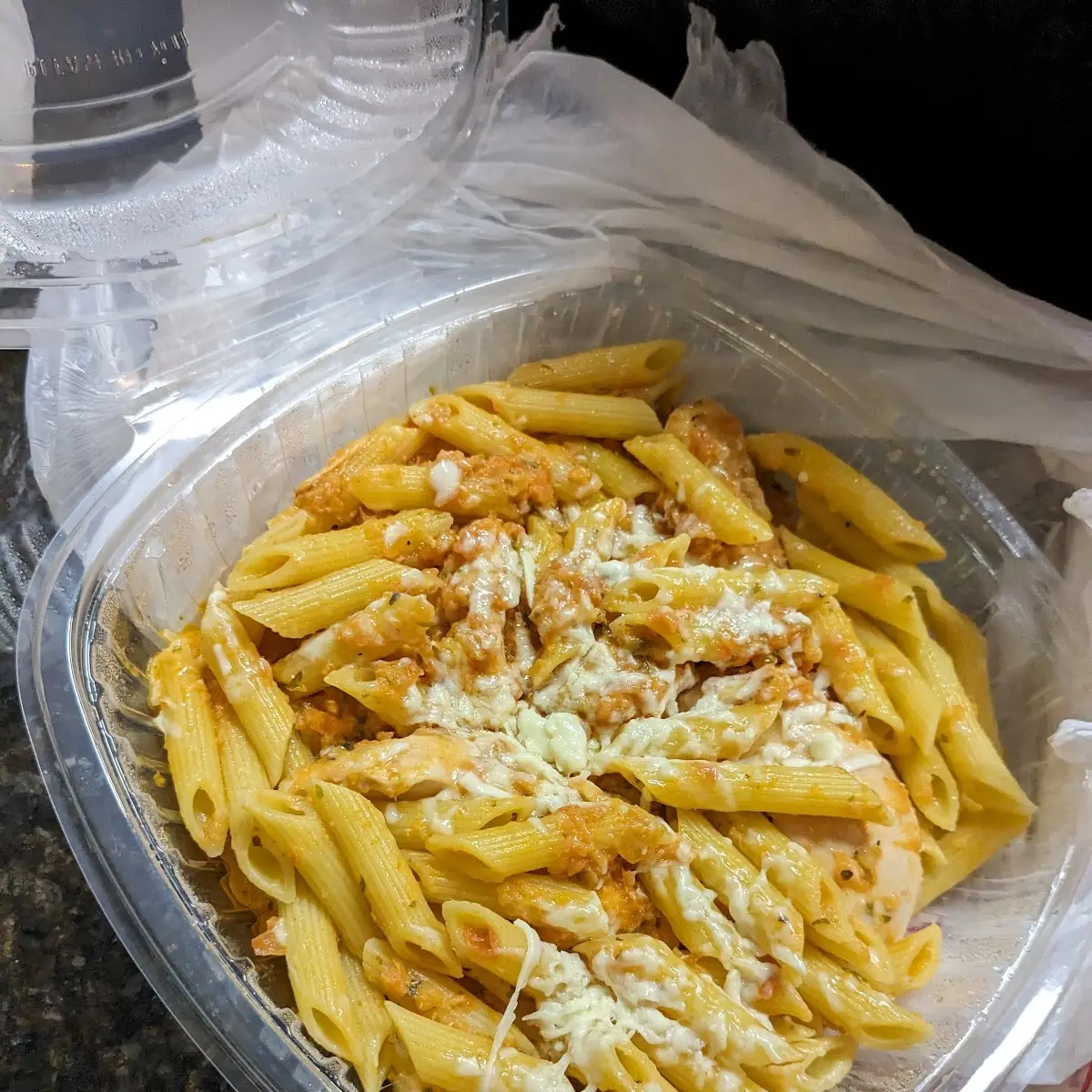 Smoked Chicken with Penne Pasta