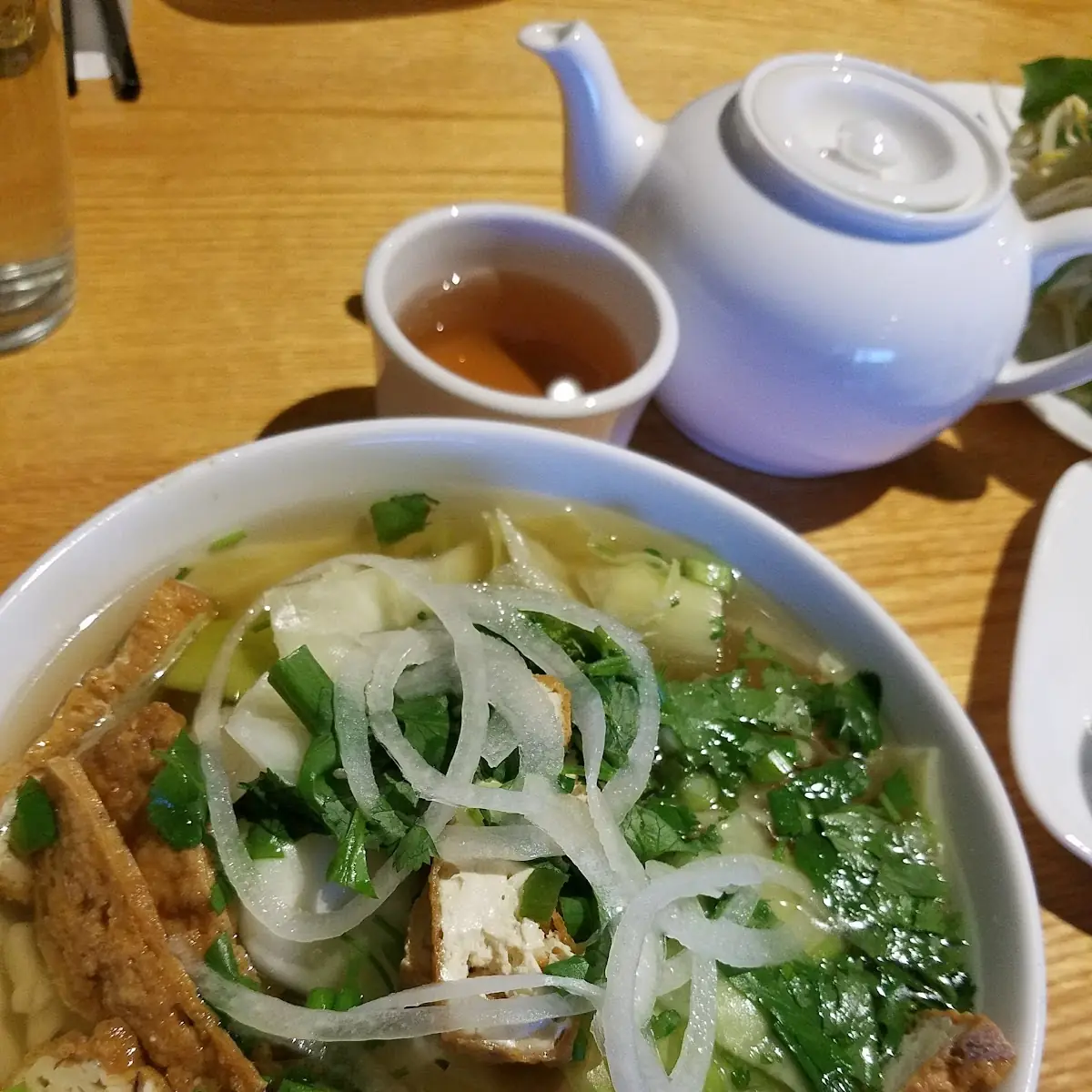 Vegan Pho with Tofu