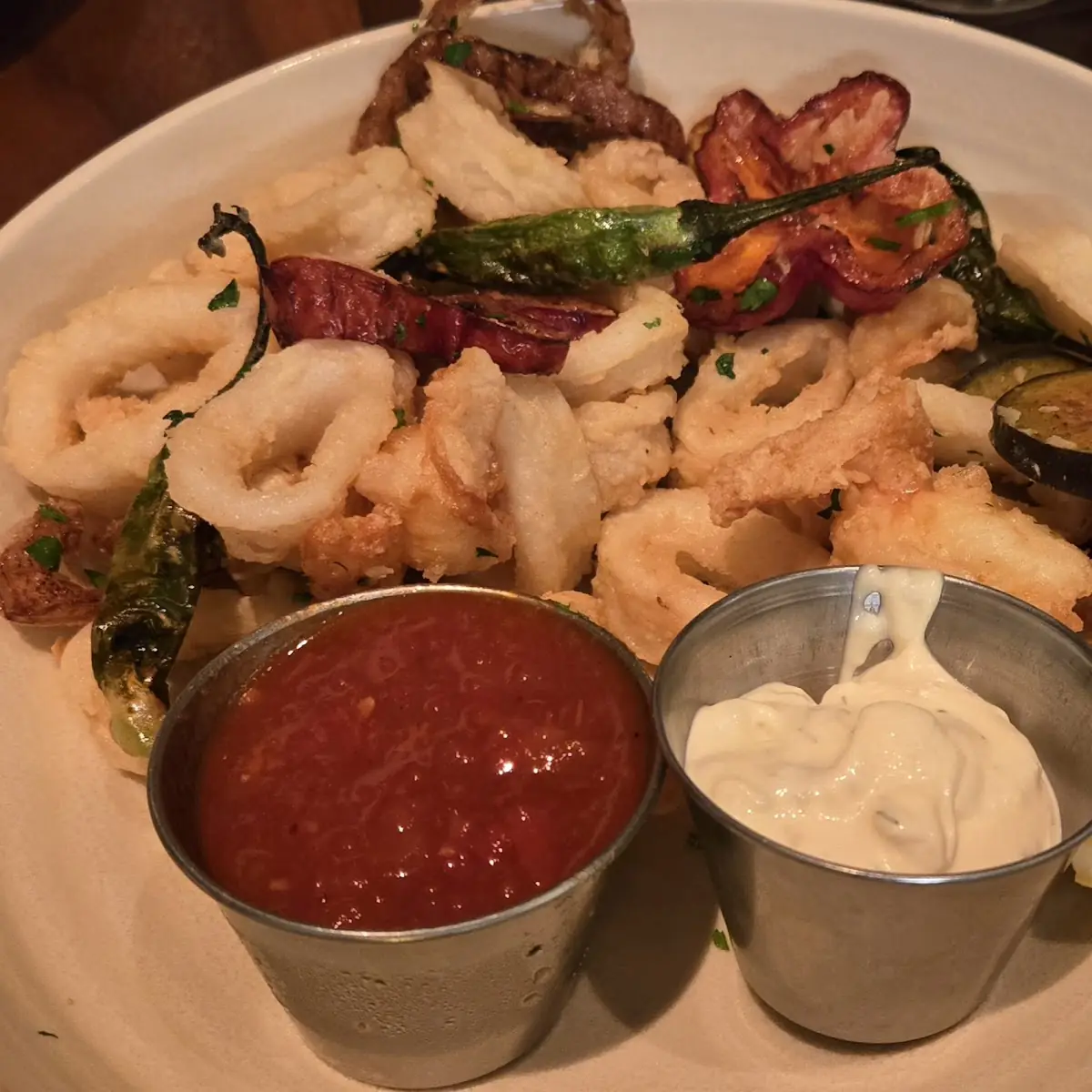 Crispy Calamari & Smelt Fritto Misto