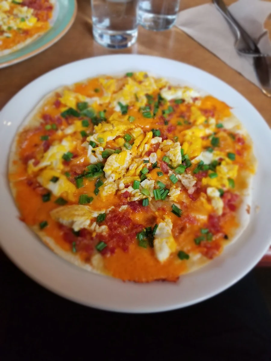 Breakfast Pizza, Cafe Archibald