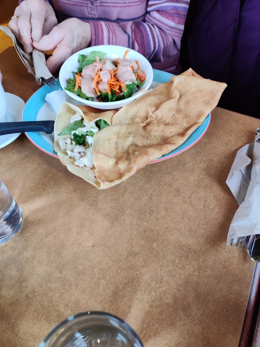 Crepa Vegtales, Cafe Archibald