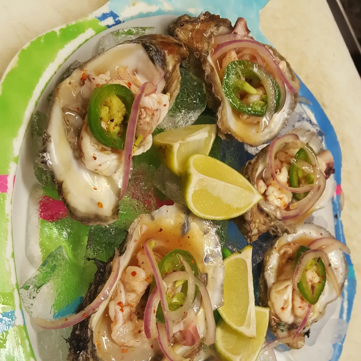 Ostiones Preparados