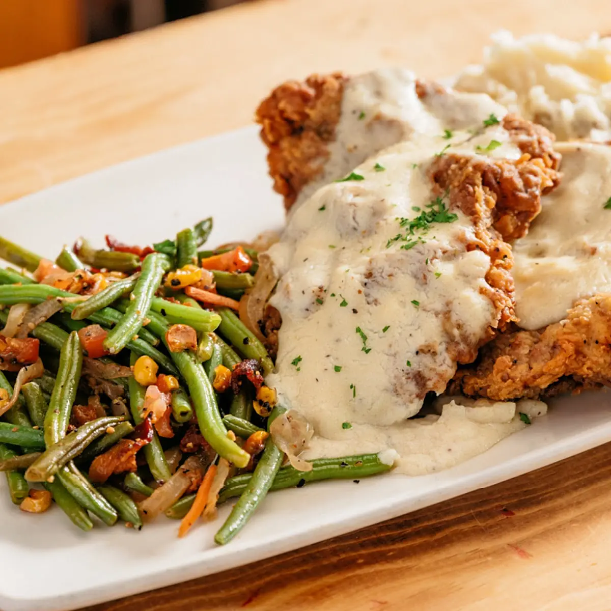 Chicken Fried Steak or Chicken