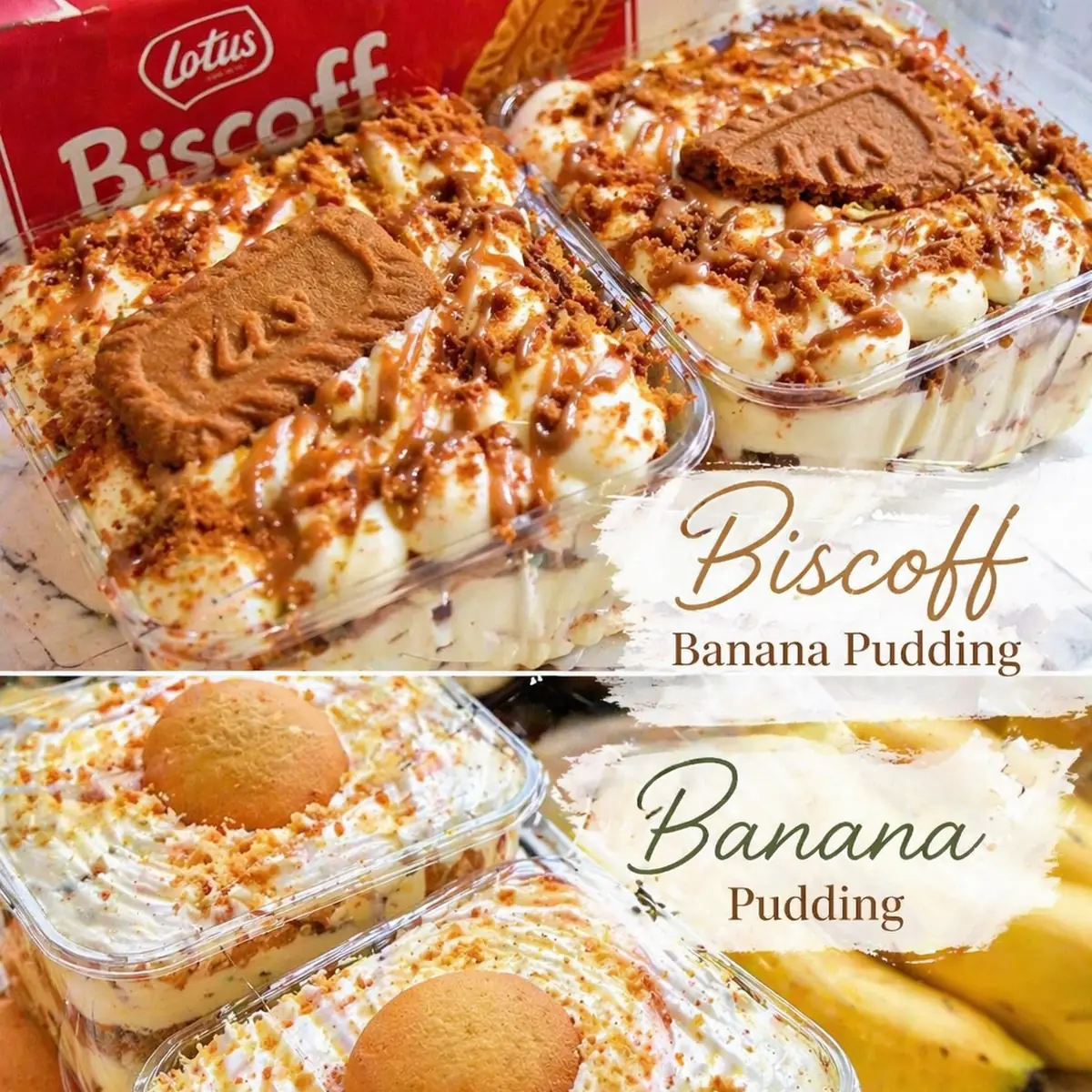 Biscoff Banana Pudding