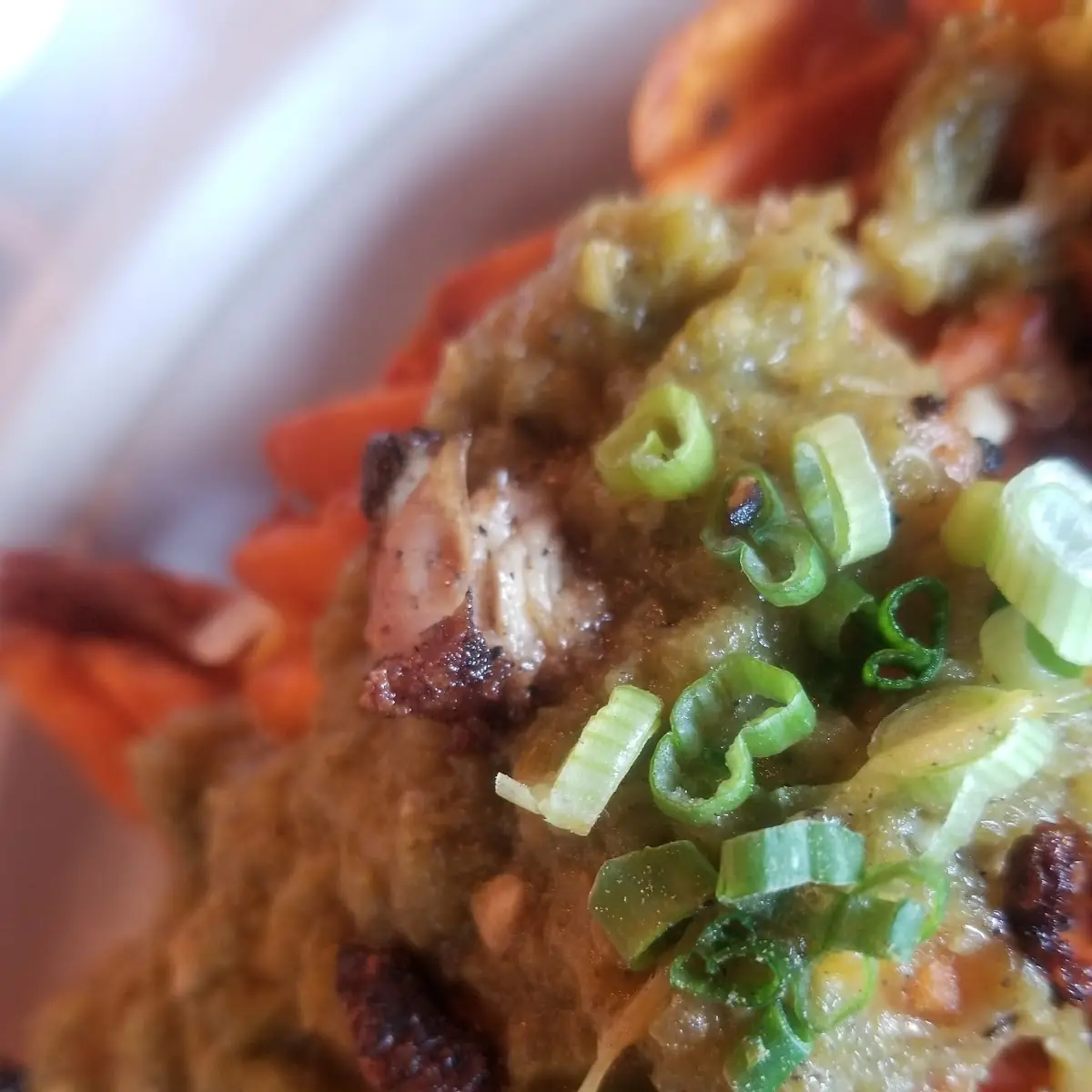 Sweet Potato Waffle Chile Fries