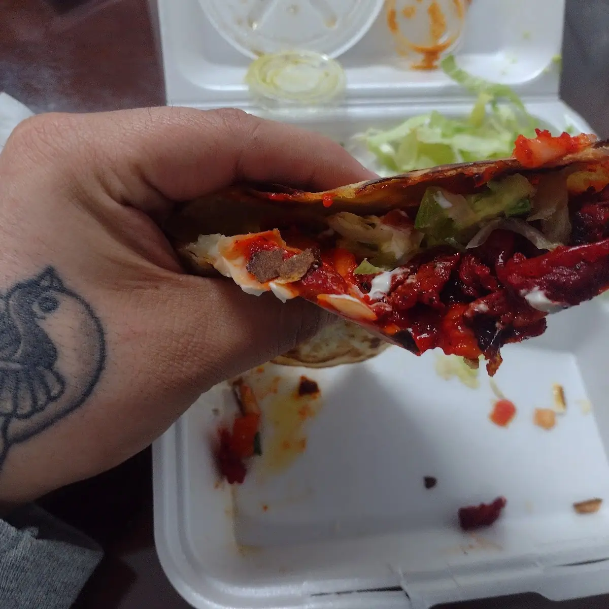 Pastor Quesadilla