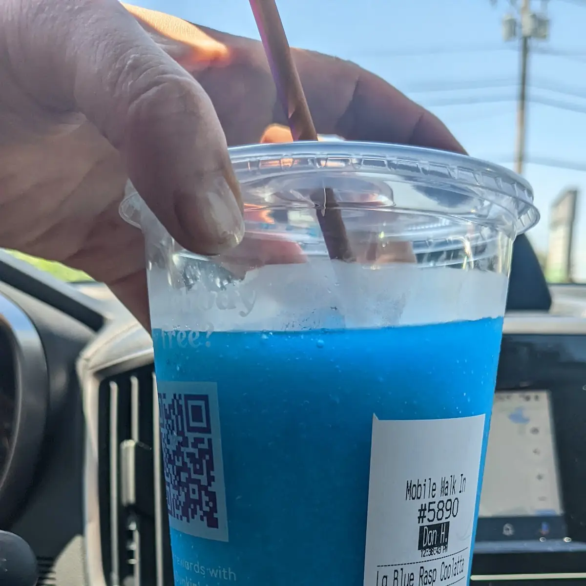 Blue Raspberry Coolatta