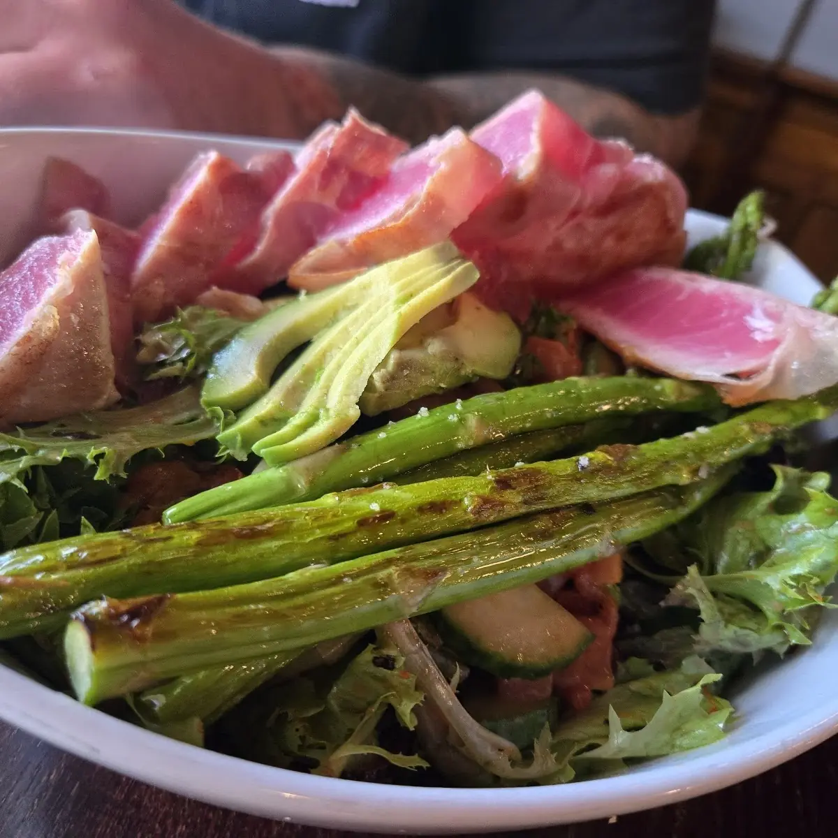 Prosciutto Ahi Tuna Salad
