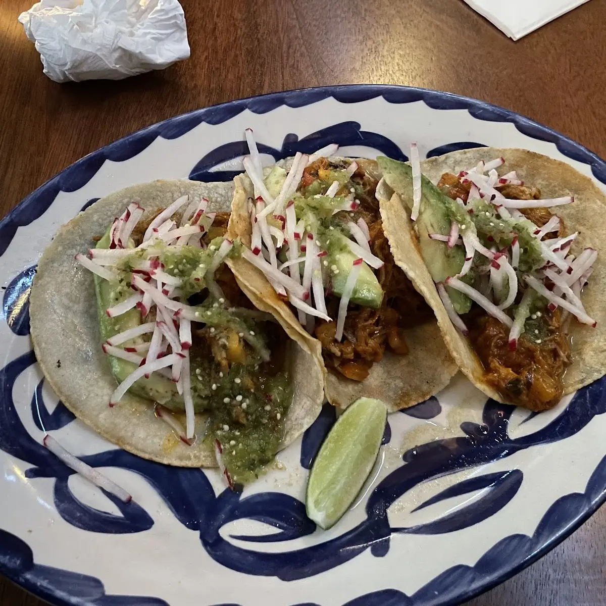 Pork Carnitas Tacos with Cilantro