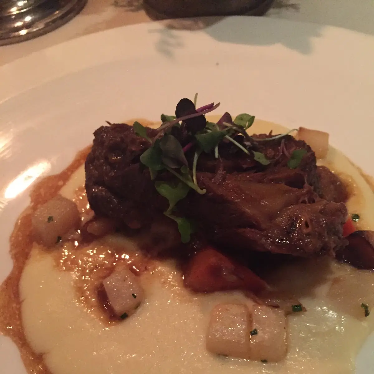 Short Ribs with Mashed Potatoes