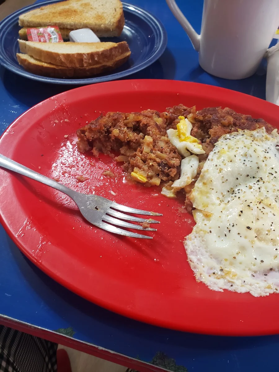 Corn Beef Hash Eggs Any Style