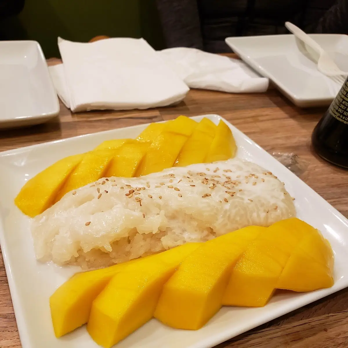 Sweet Sticky Rice with Mango Seasonal