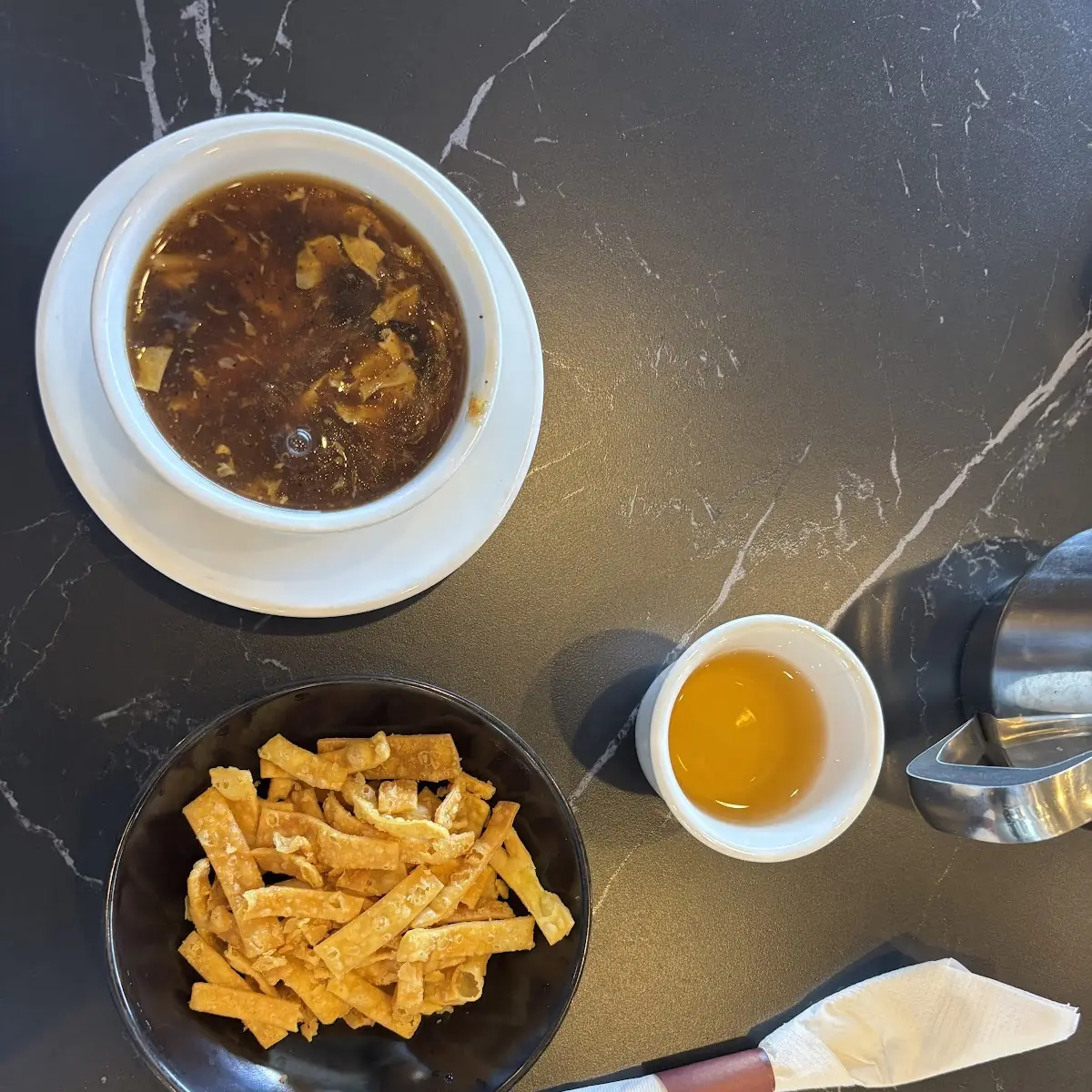 Hot and Sour Soup Fried Noodles