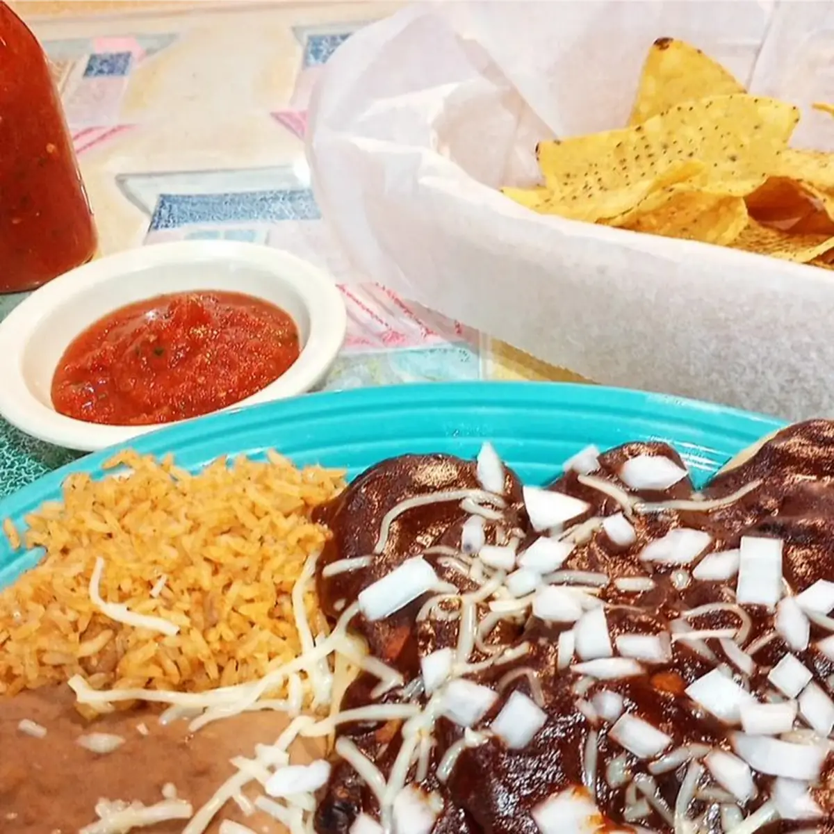 Chicken Enchiladas with Mole