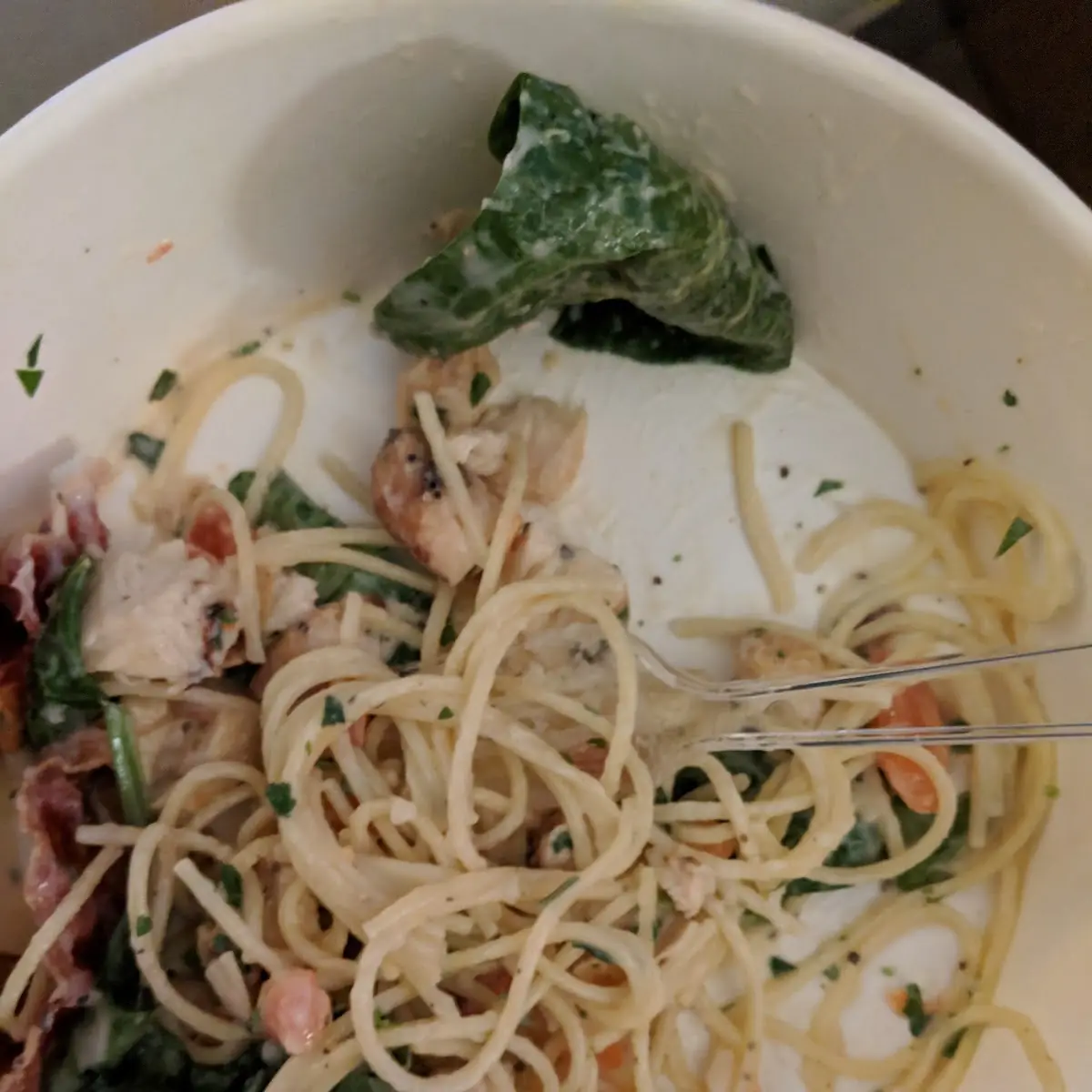 Chicken Carbonara