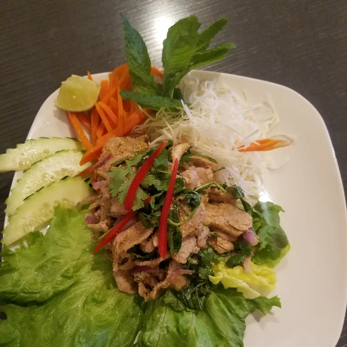 Nuah Nam Tok Waterfall Salad