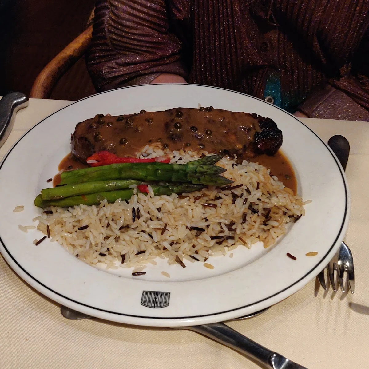 Steak Au Poivre 12 Oz, Gibbys