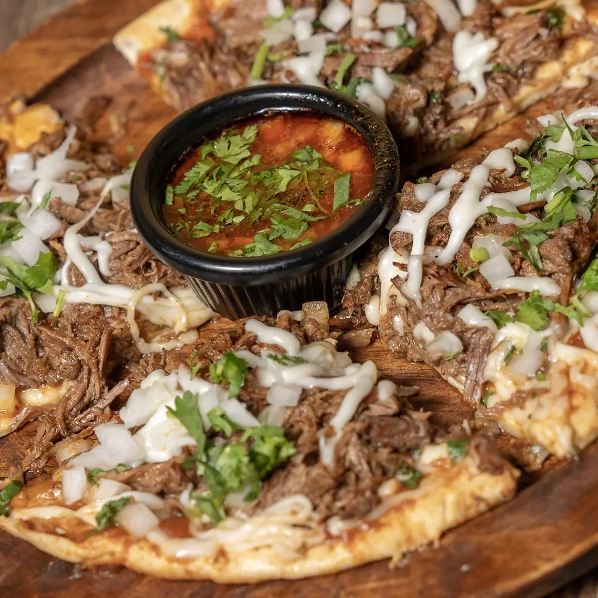 Birria Pizza
